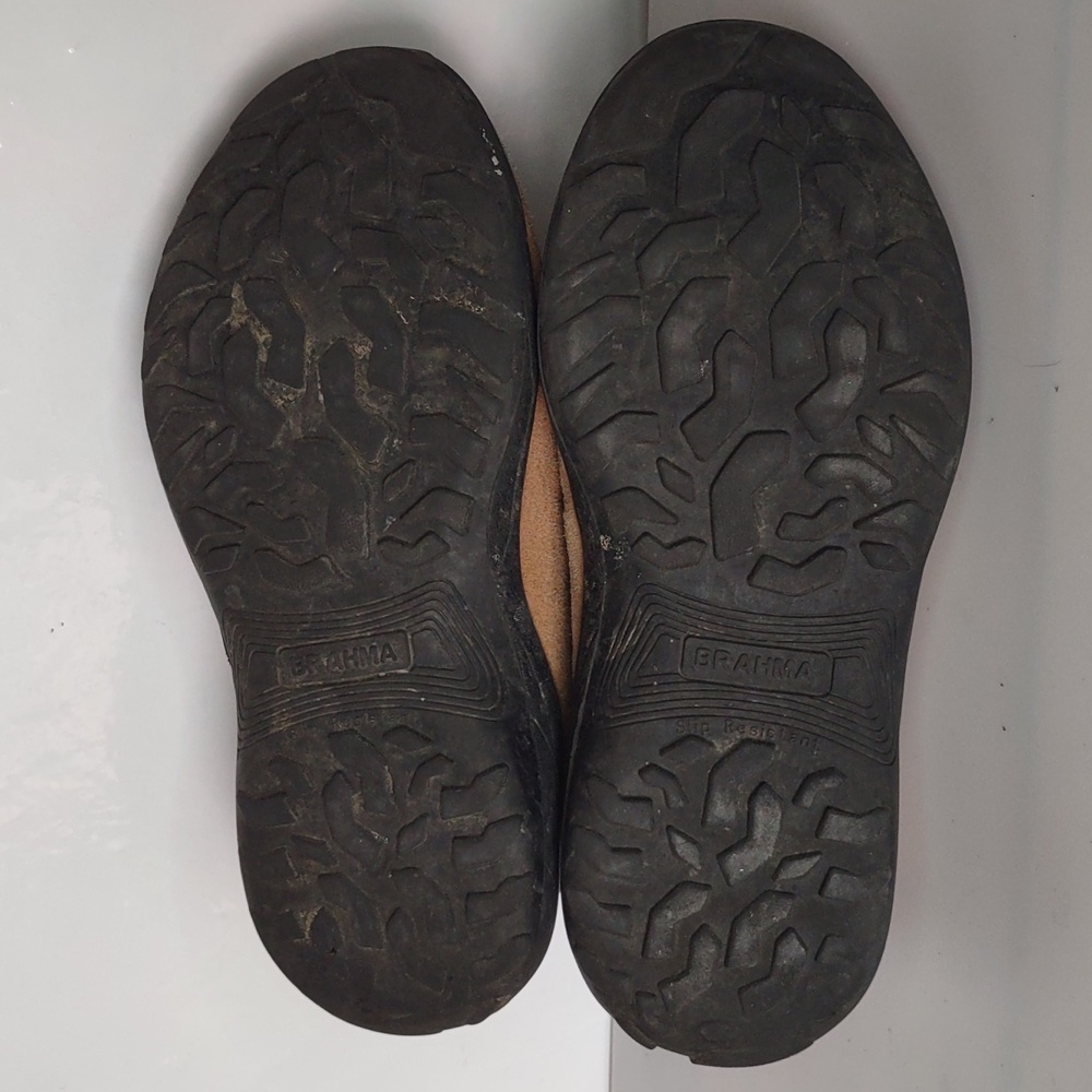 BRAHMA Dungun Steel Toe Slip On shoe Low Profile Work Shoe Unisex men's 7 W 8.5 - Picture 12 of 13